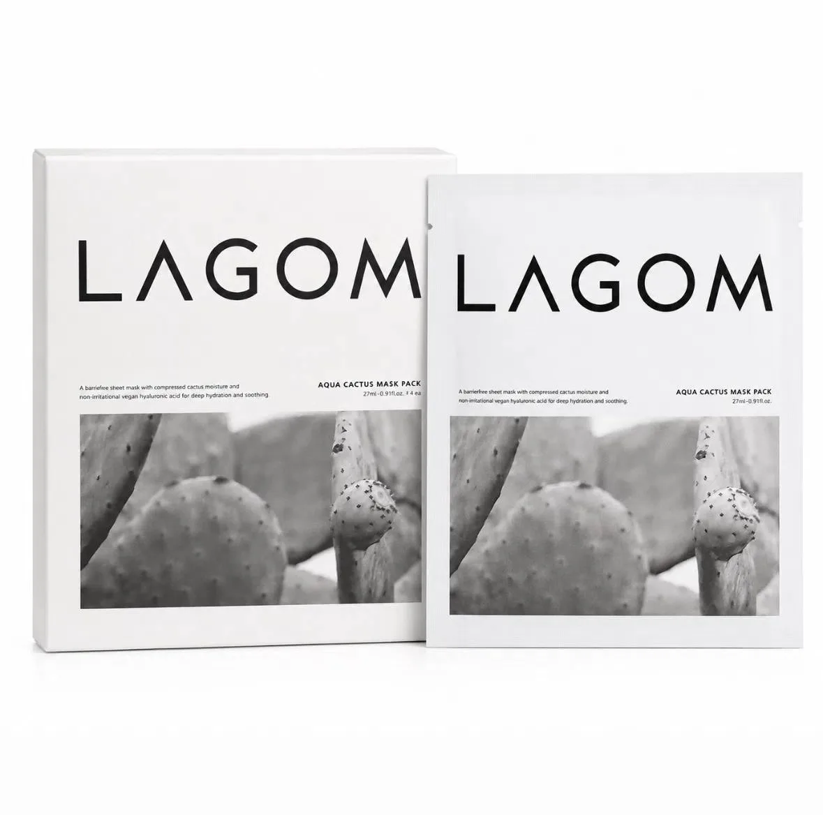 LAGOM Aqua Cactus Mask Pack — Изображение 1