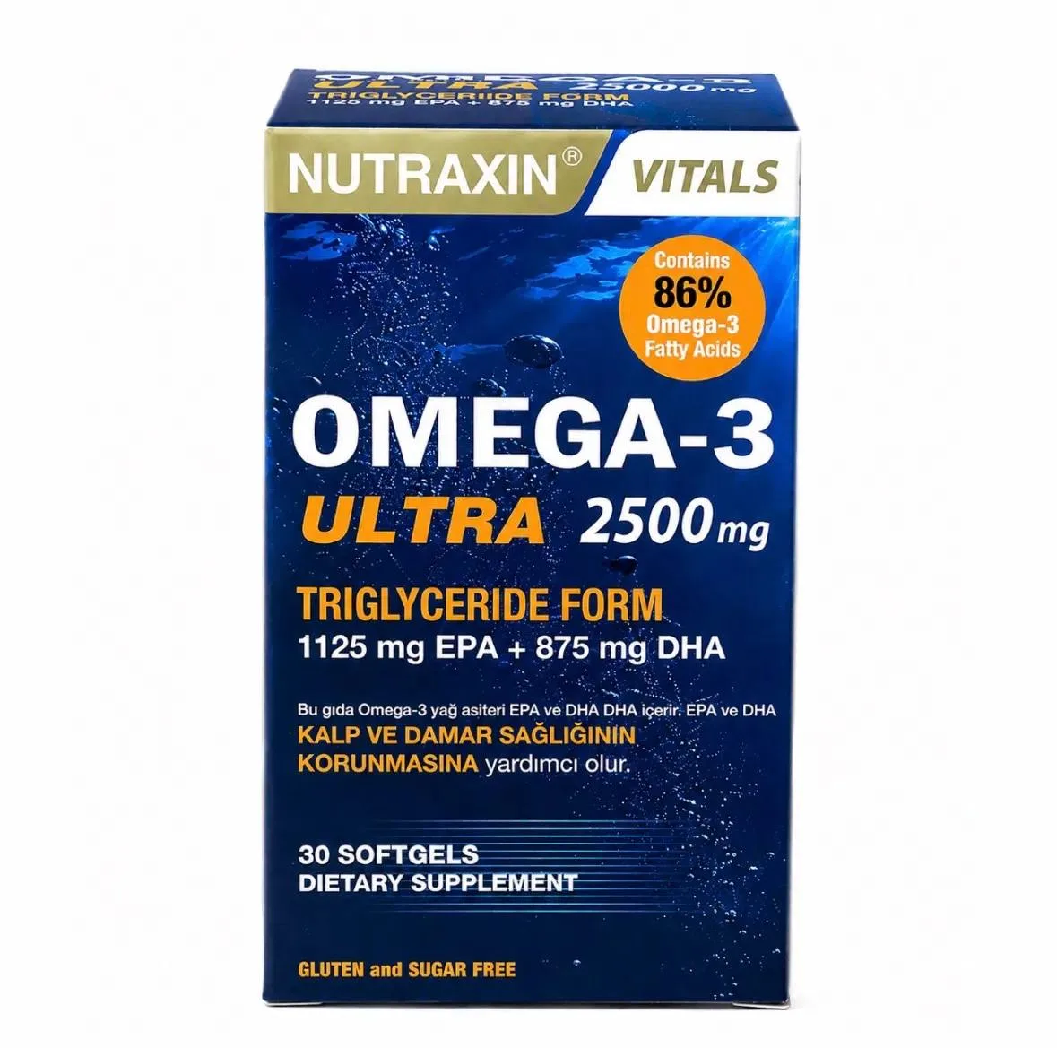 NUTRAXIN Omega-3 Ultra 2500 mg