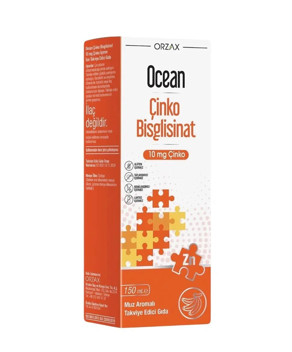 ORZAX Ocean Çinko Bisglisinat