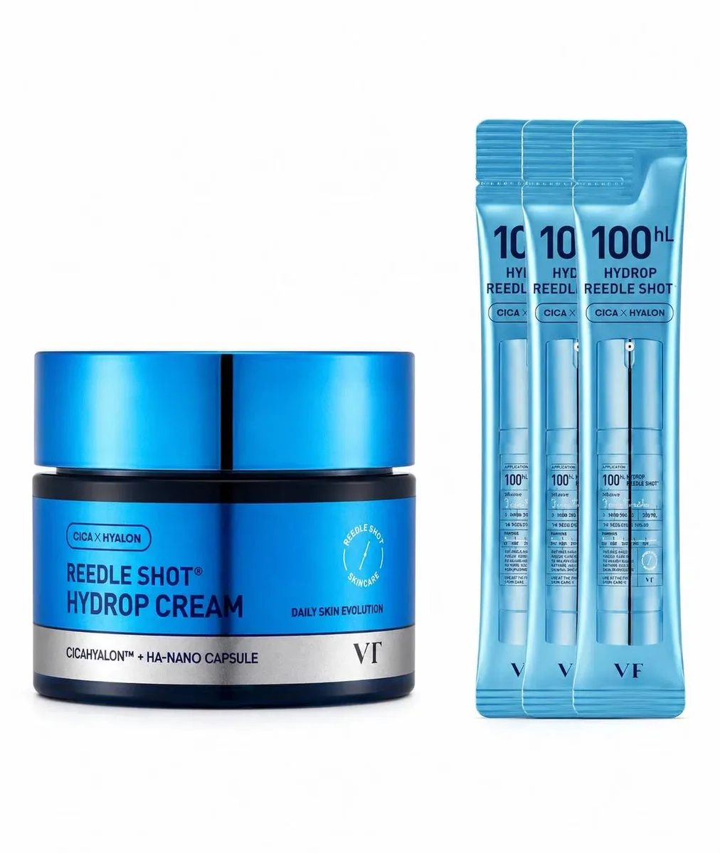 VT Cosmetics CICA x Hyalon Reedle Shot Hydrop Cream — Изображение 1
