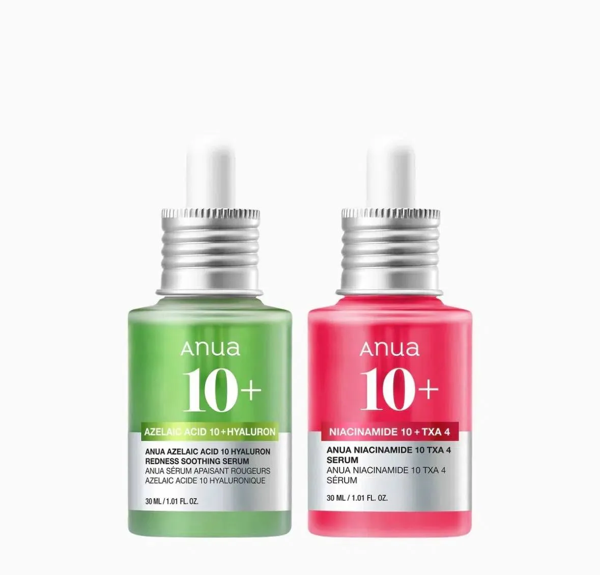 Anua Anua Niacinamide 10 TXA 4 Serum + Azelaic Acid 10 Hyaluron Redness Soothing Serum — Изображение 1