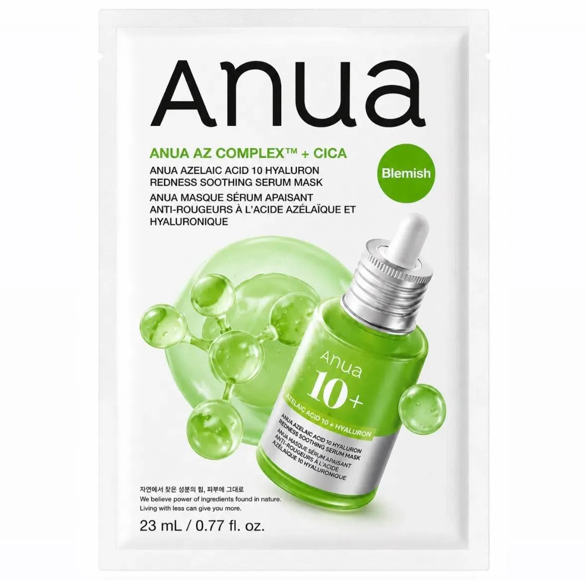 Anua Anua Azelaic Acid 10 Hyaluron Redness Soothing Serum Mask