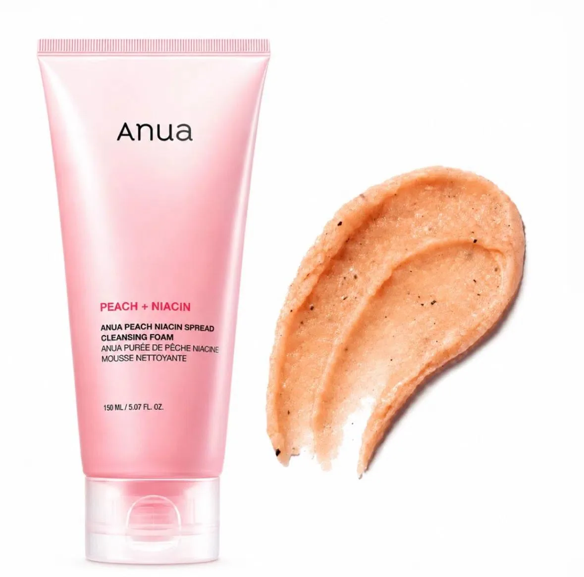 Anua Anua Peach Niacin Spread Cleansing Foam — Изображение 1