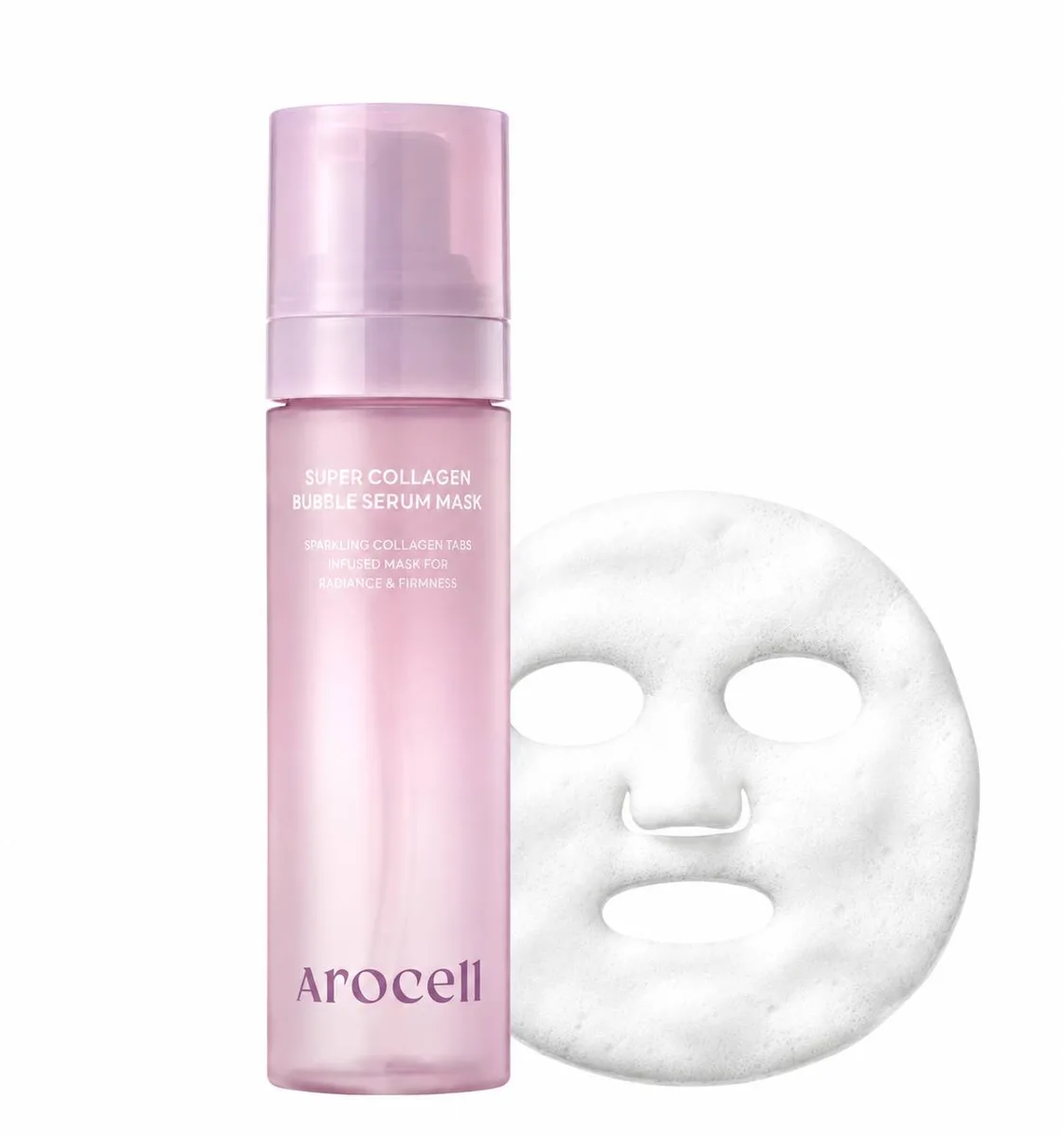 arocell Super Collagen Bubble Serum Mask