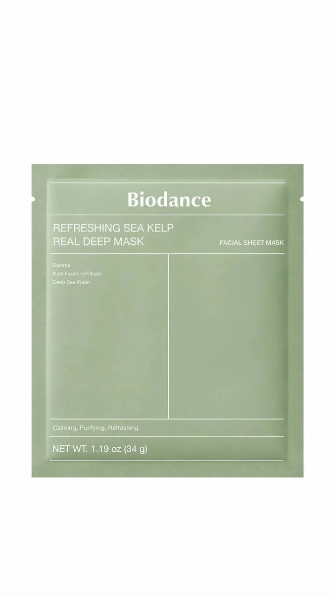Biodance Refreshing Sea Kelp Real Deep Mask — Изображение 1