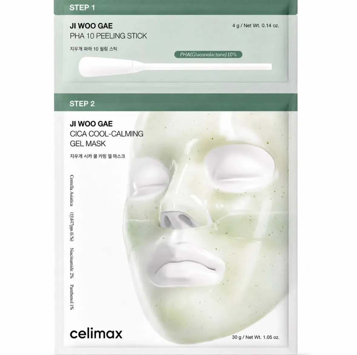 celimax celimax Ji Woo Gae Cica Cool-Calming Gel Mask — Изображение 1