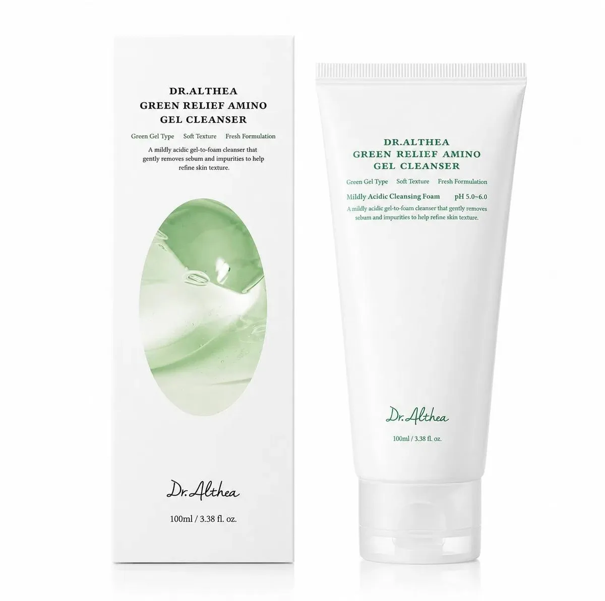 Dr.Althea Green Relief Amino Gel Cleanser — Изображение 1
