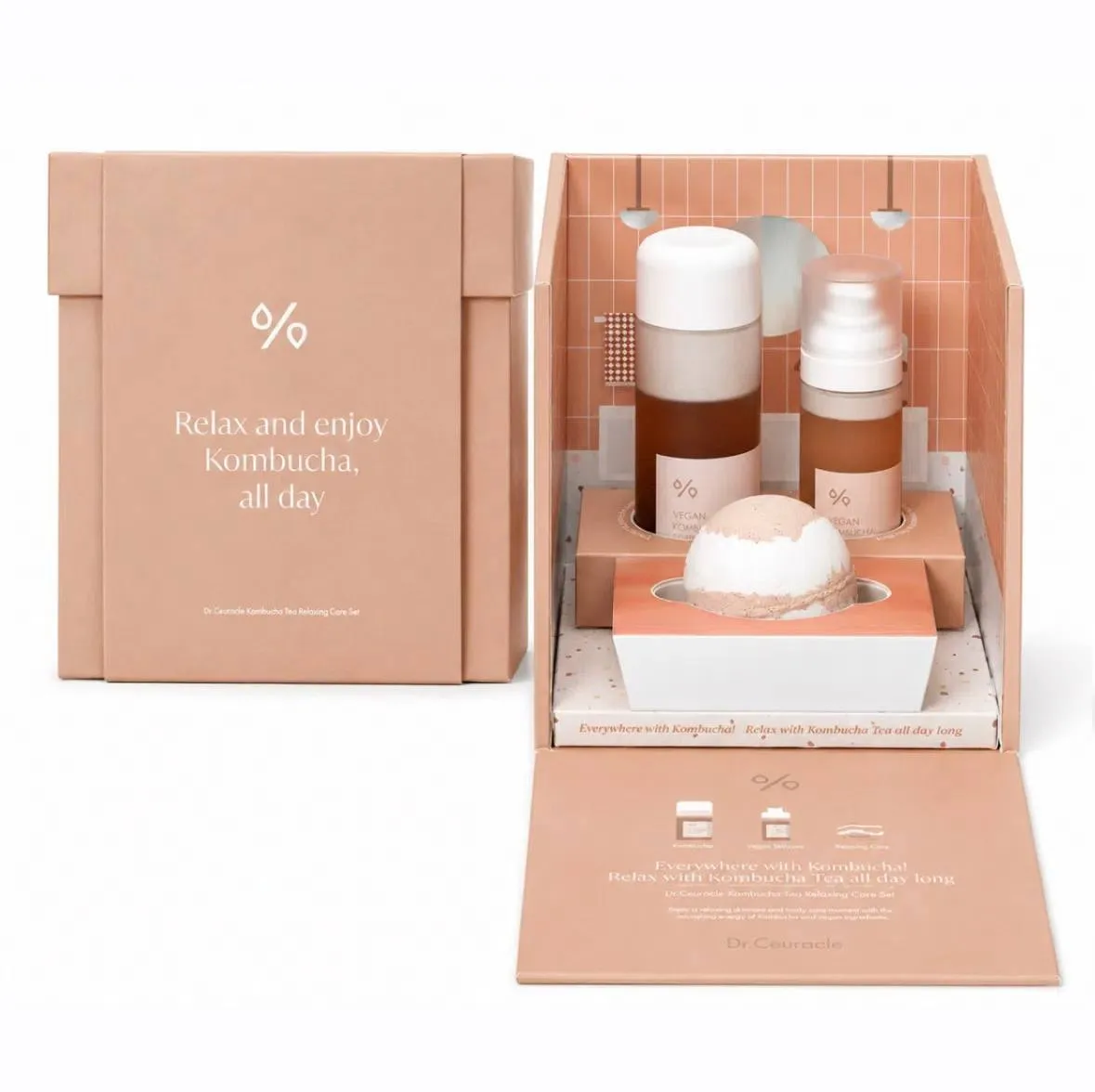 Dr.Ceuracle Kombucha Tea Relaxing Care Set