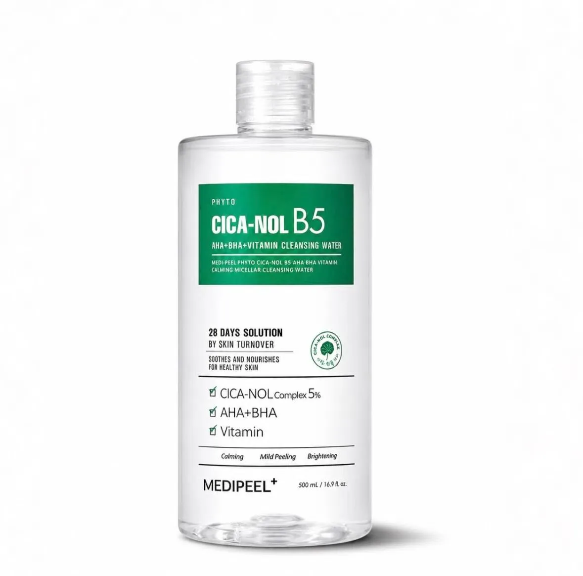 MEDI-PEEL Phyto Cica-Nol B5 AHA+BHA+Vitamin Cleansing Water — Изображение 1