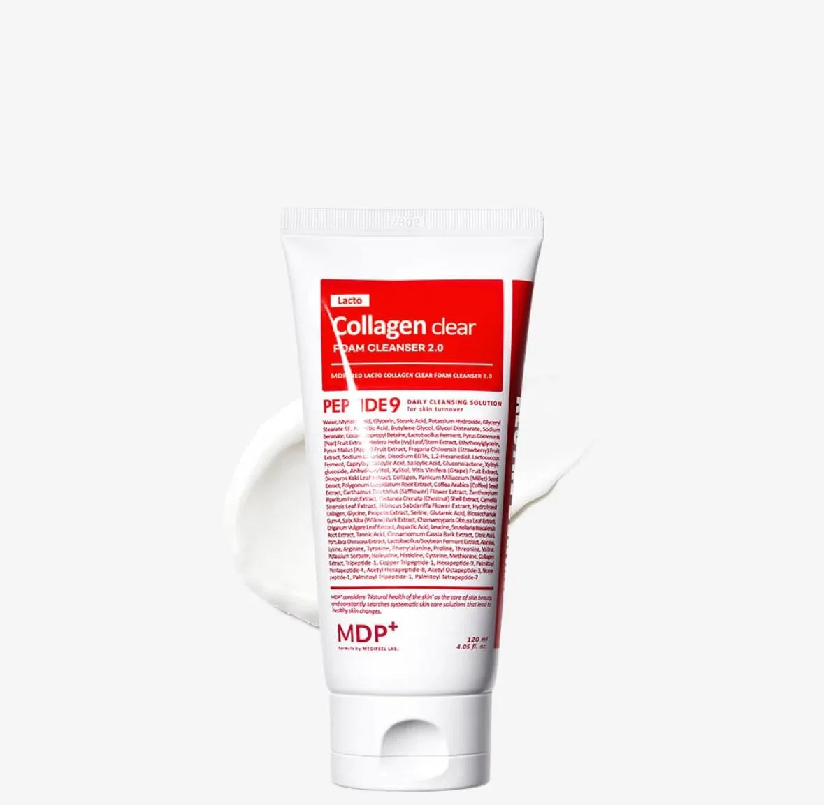 MEDI-PEEL Red Lacto Collagen Clear Foam Cleanser 2.0 — Изображение 1