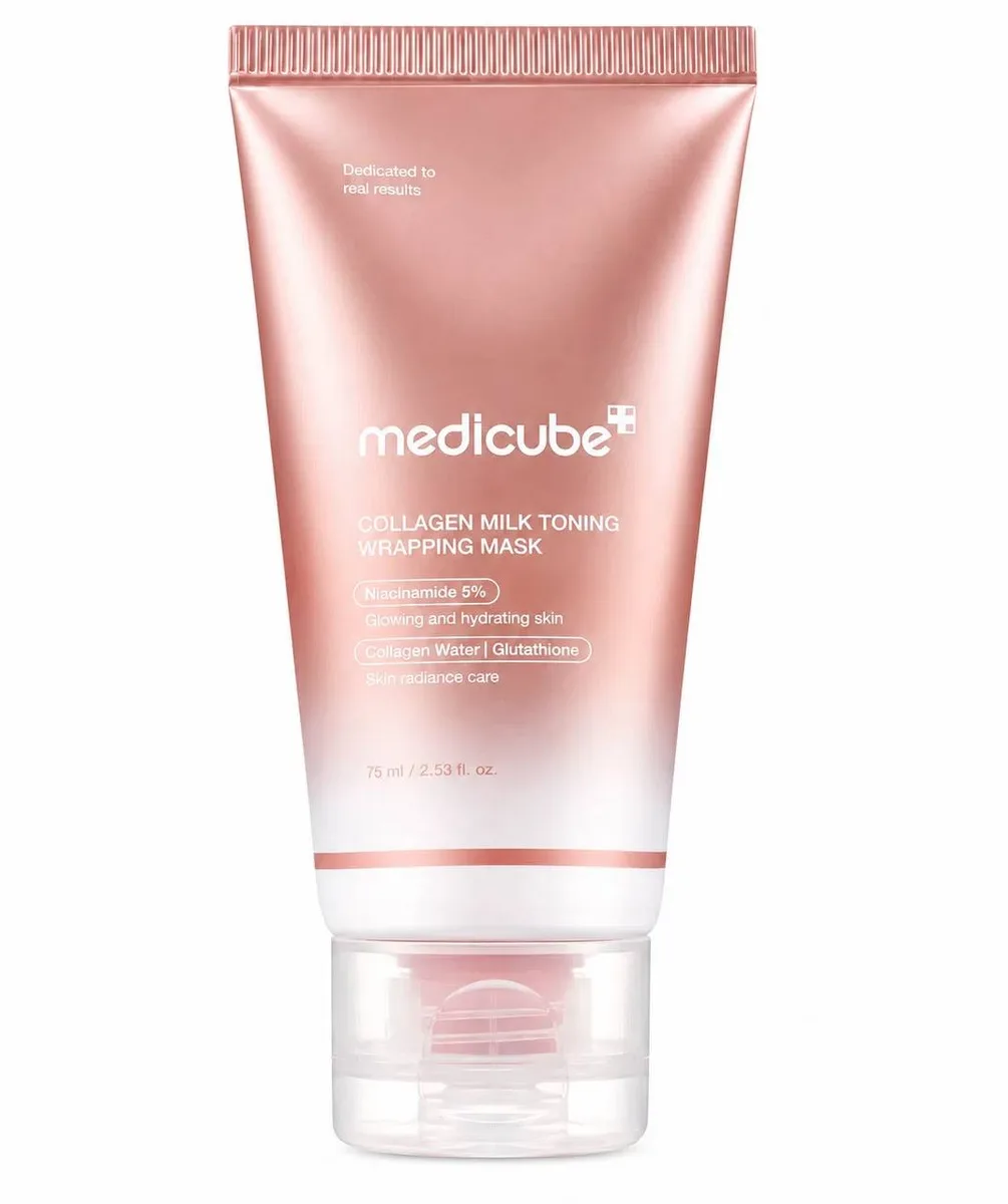 medicube Collagen Milk Toning Wrapping Mask — Изображение 1