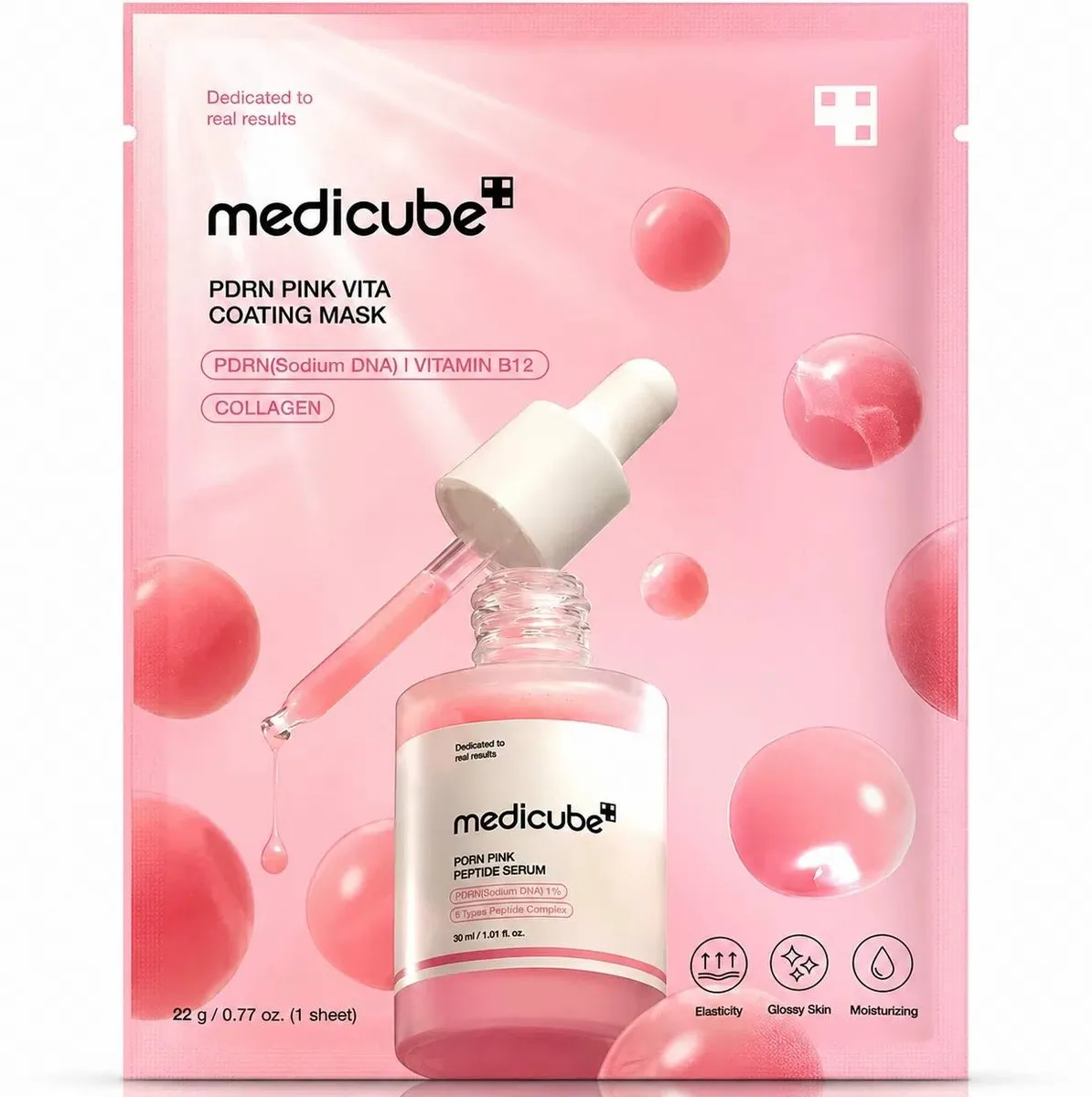 medicube PDRN Pink Vita Coating Mask — Изображение 1