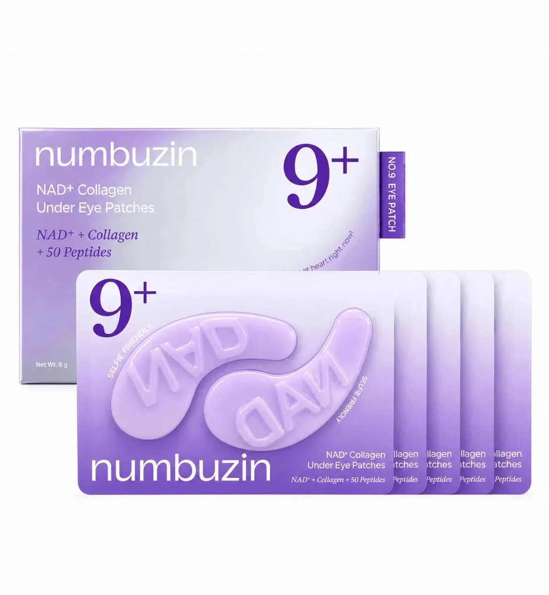 numbuzin NAD+ Collagen Under Eye Patches