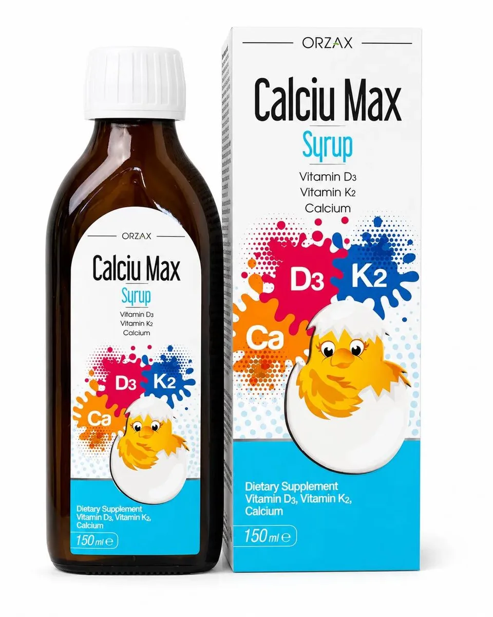 ORZAX Calciu Max Syrup — Изображение 1