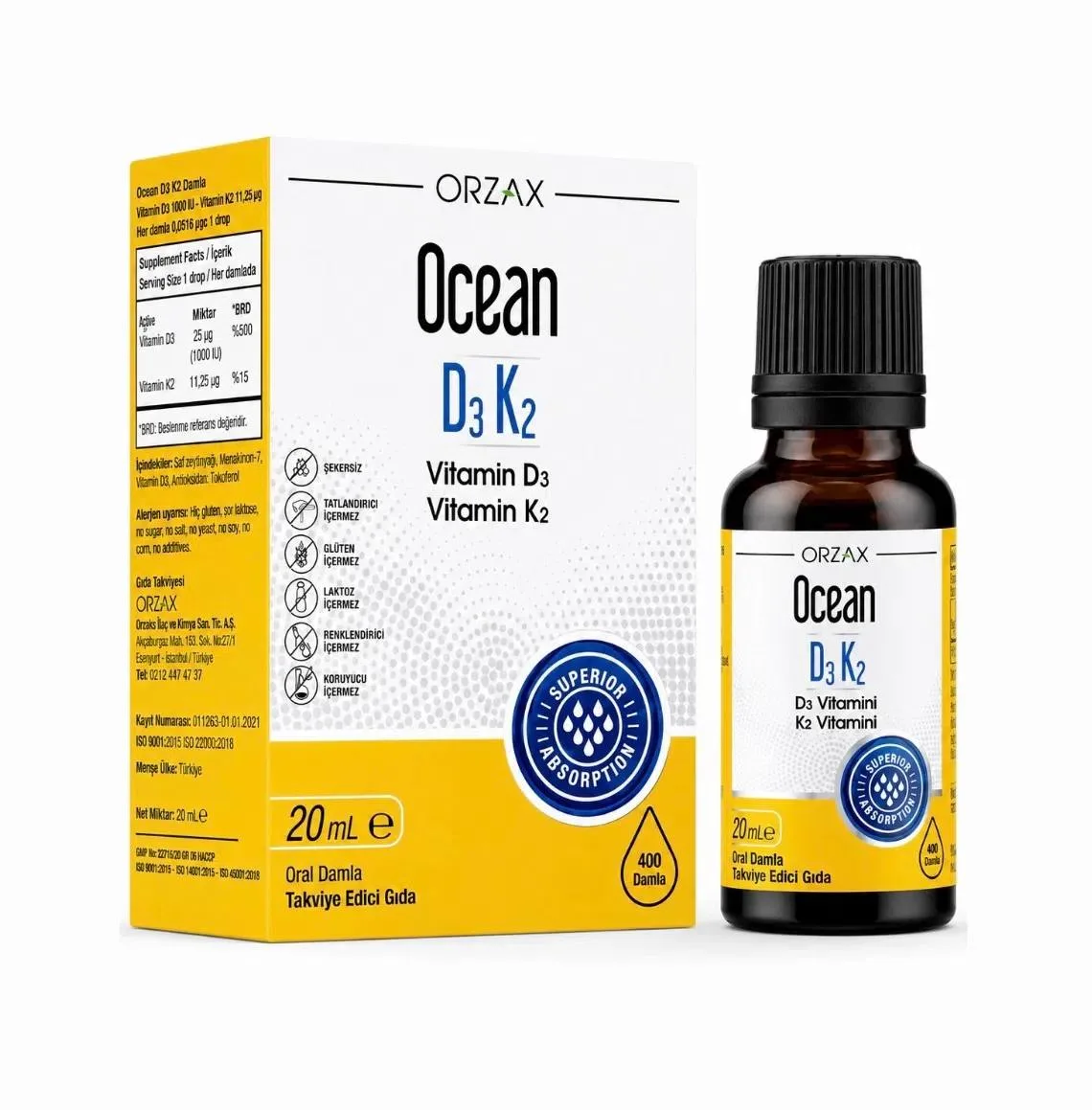 ORZAX Ocean D3 K2 — Изображение 1