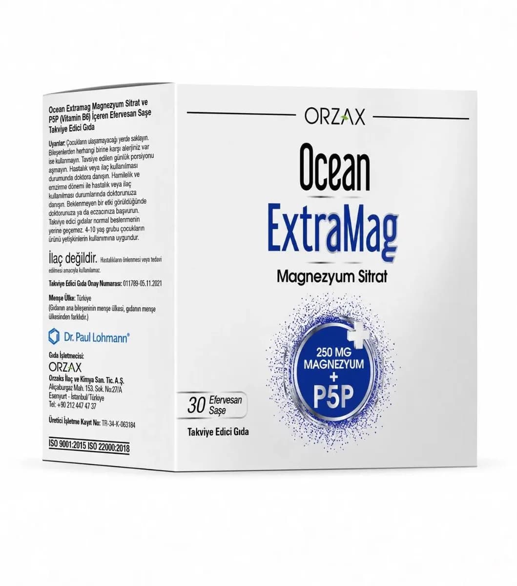 ORZAX Ocean ExtraMag Magnezyum Sitrat — Изображение 1