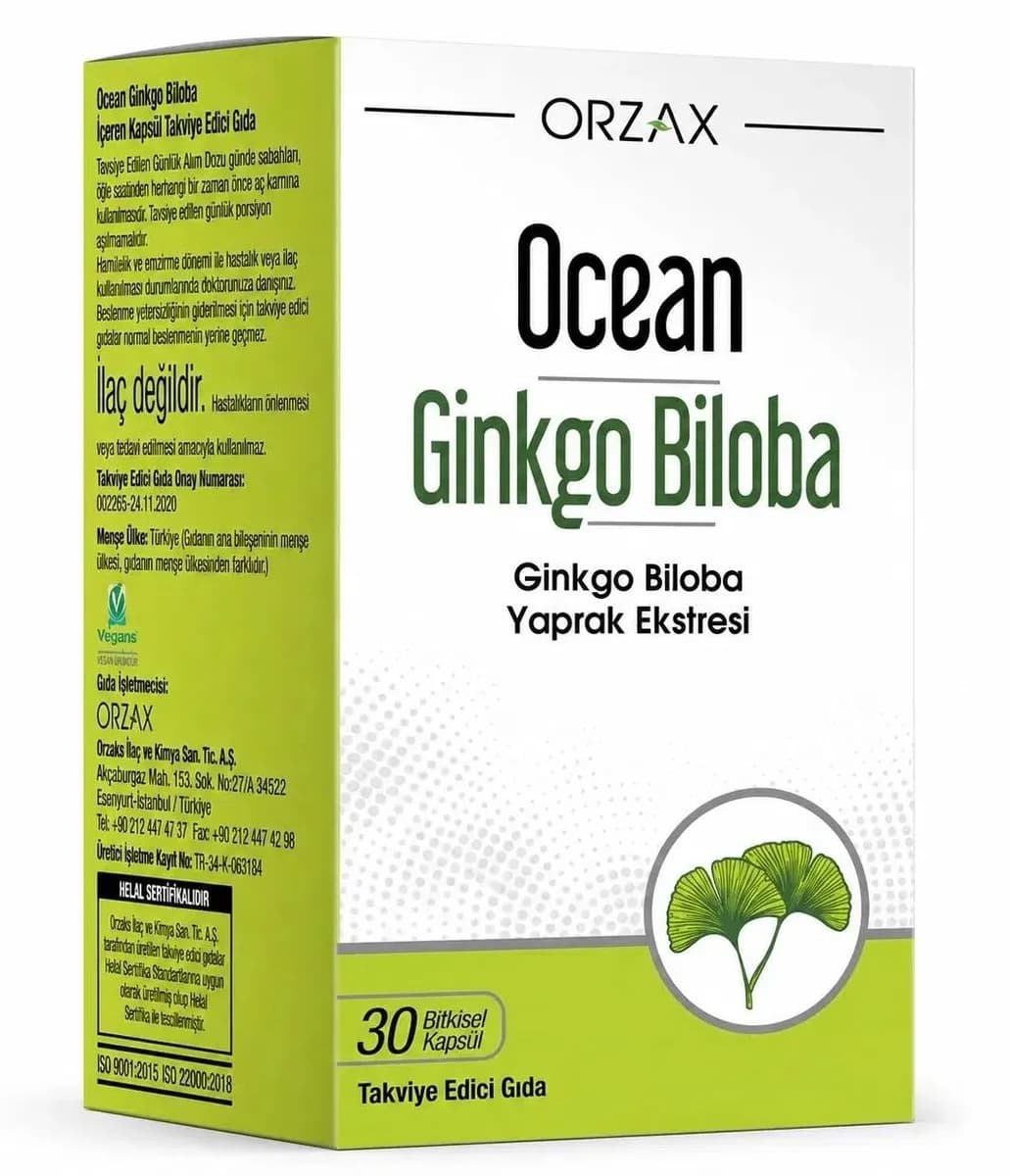 ORZAX Ocean Ginkgo Biloba — Изображение 1