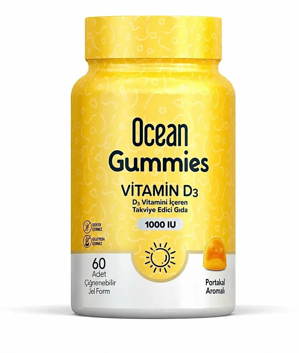 ORZAX Ocean Gummies Vitamin D3 1000 IU — Изображение 1
