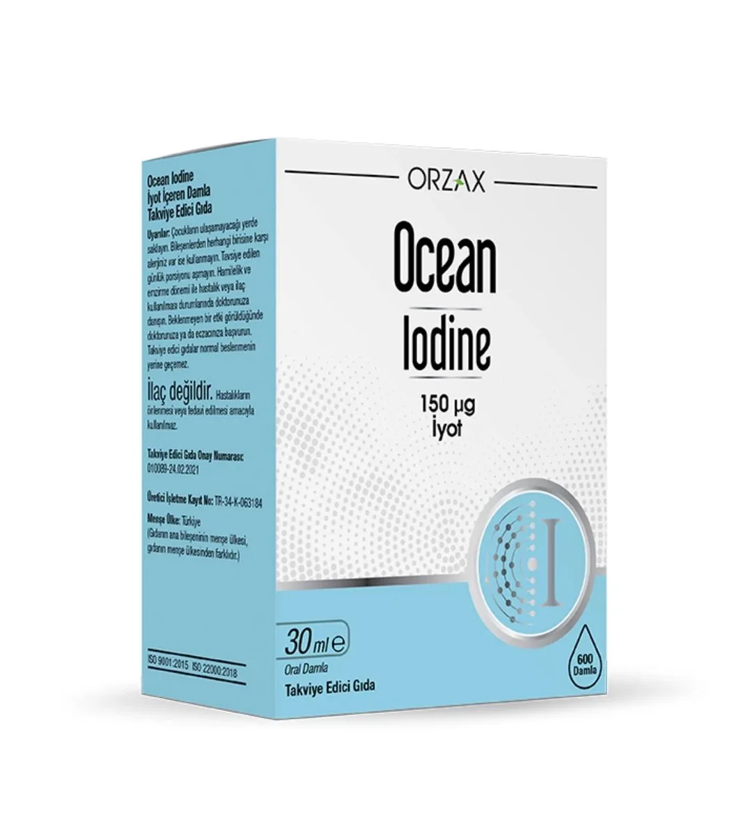 ORZAX Ocean Iodine 150 µg — Изображение 1