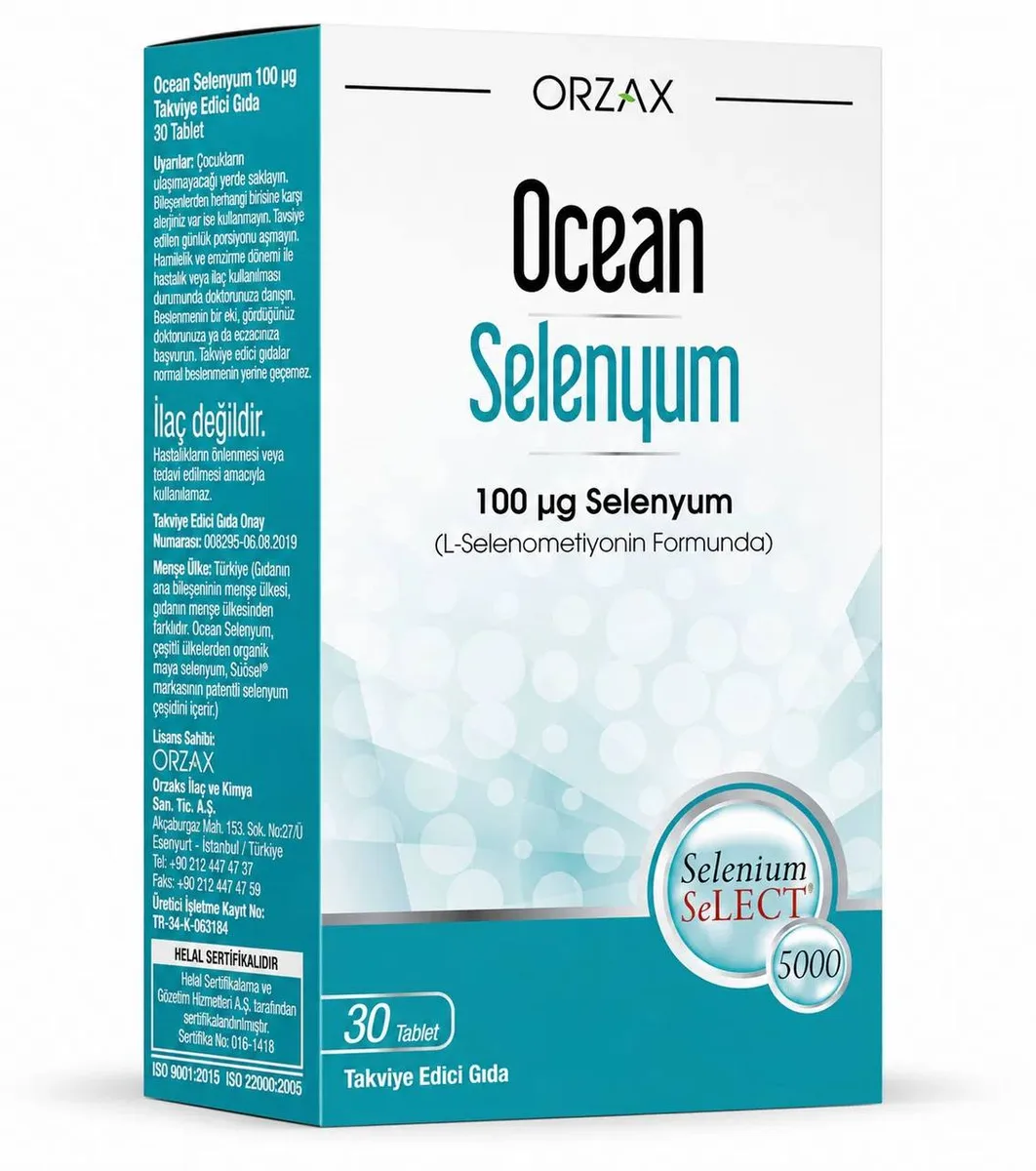 ORZAX Ocean Selenyum 100 µg — Изображение 1
