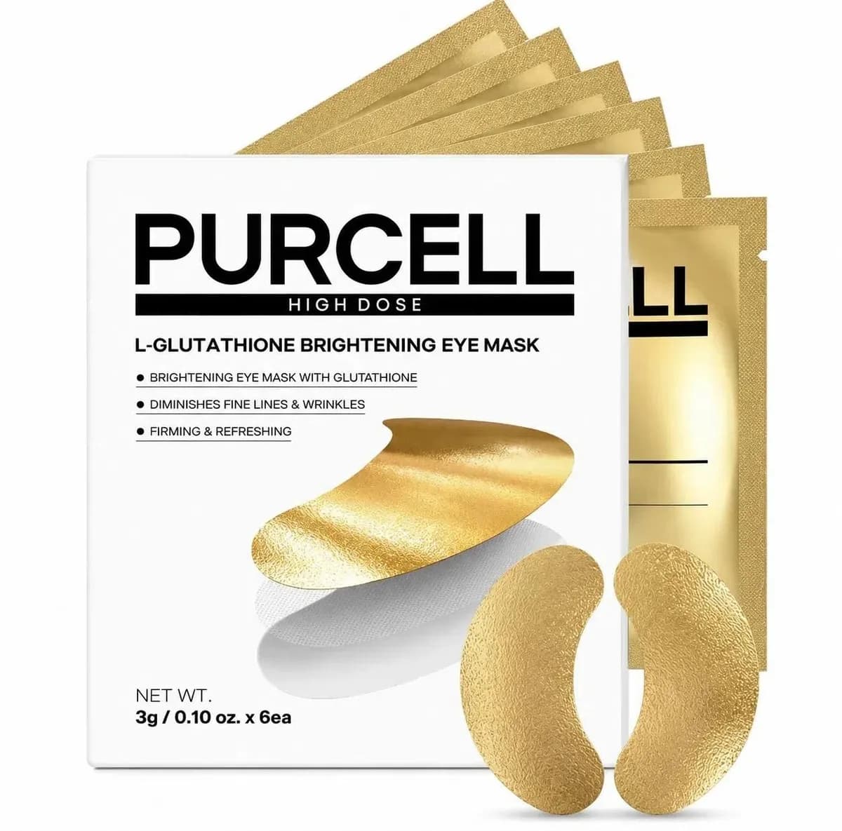 PURCELL L-Glutathione Brightening Eye Mask — Изображение 1