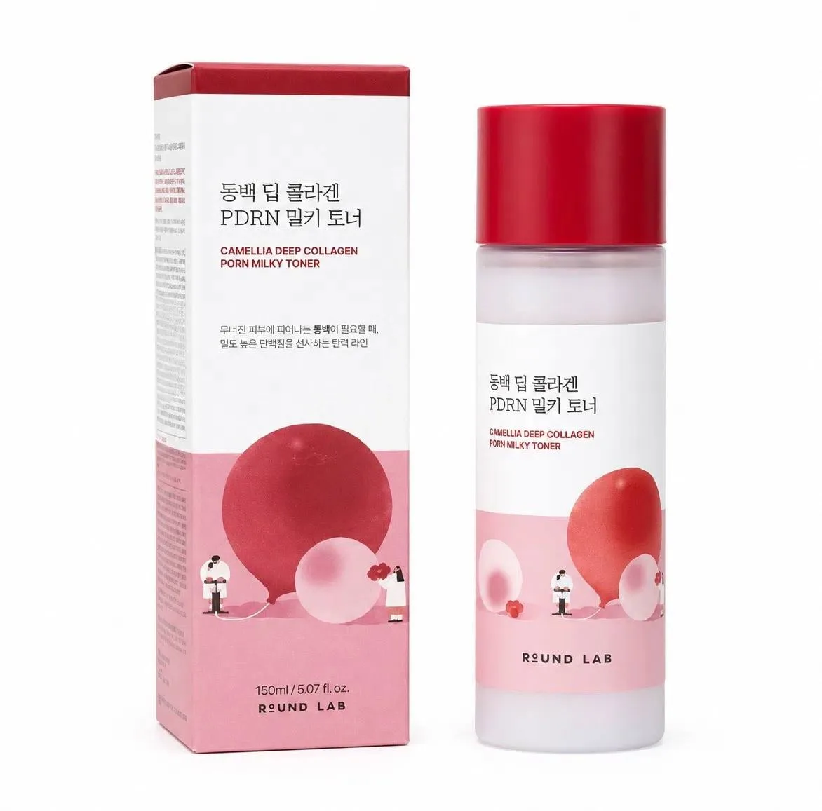 Round Lab Camellia Deep Collagen PDRN Milky Toner — Изображение 1