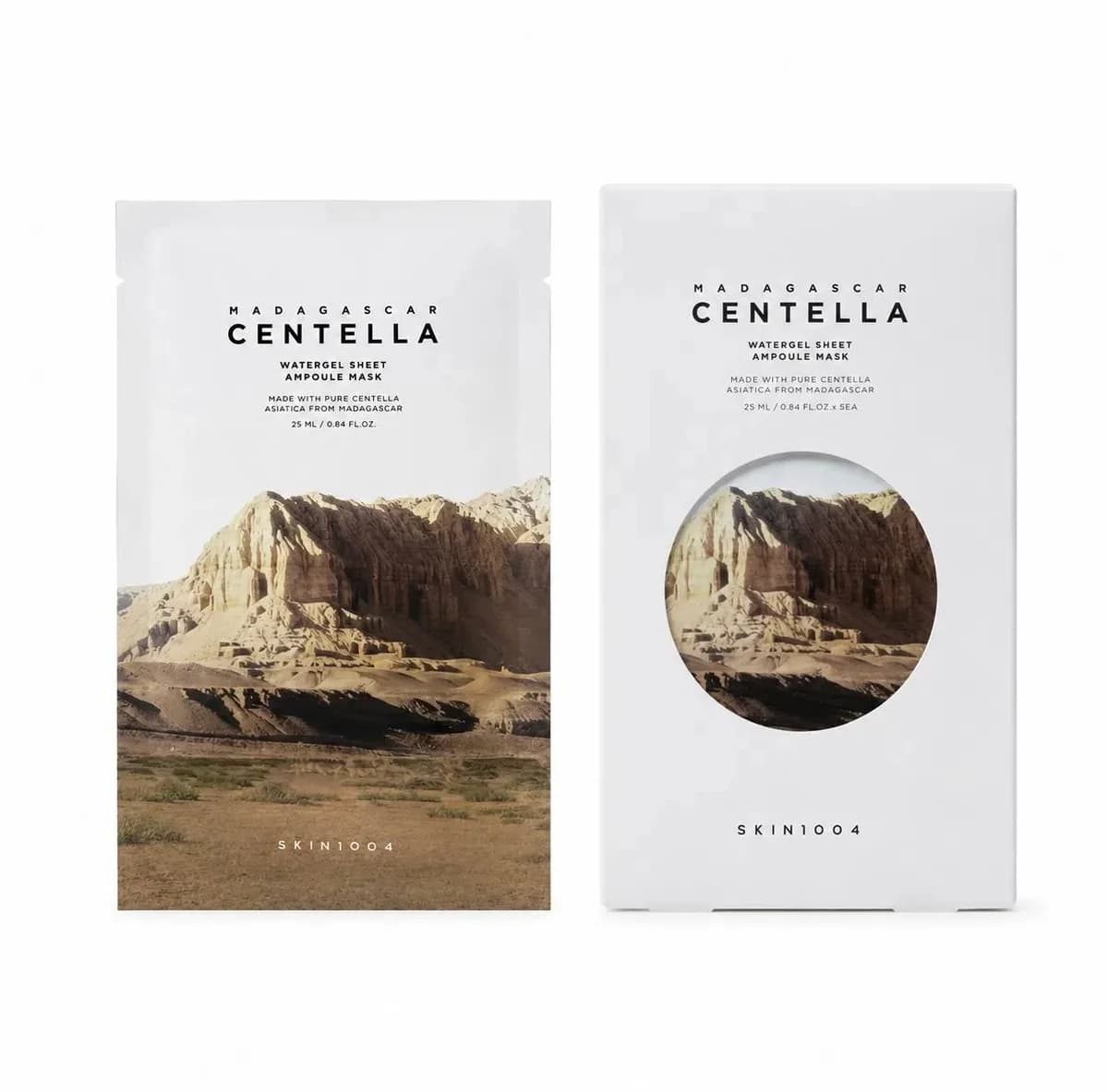 SKIN1004 Madagascar Centella Watergel Sheet Ampoule Mask — Изображение 1