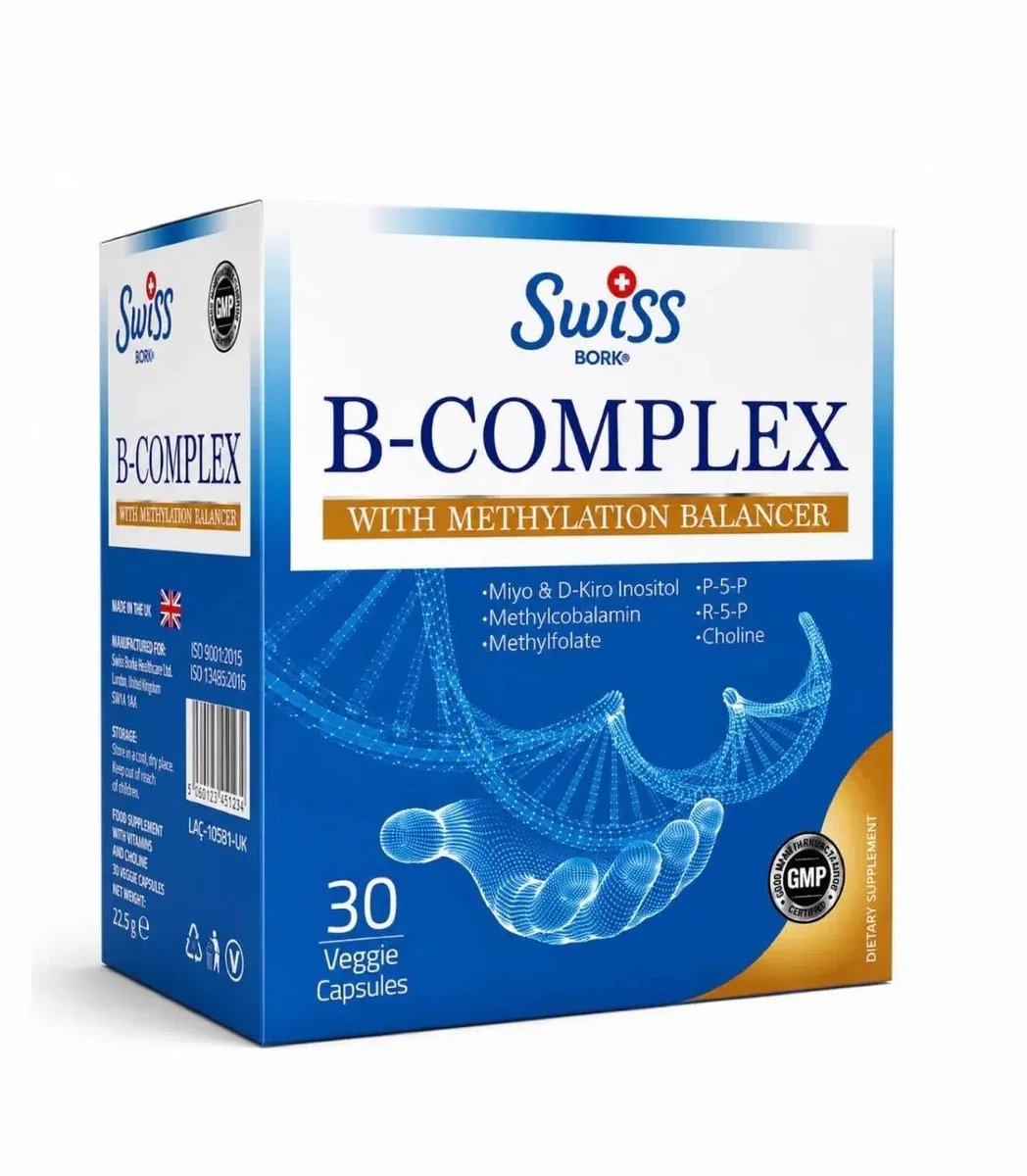Swiss B-Complex with Methylation Balancer — Изображение 1