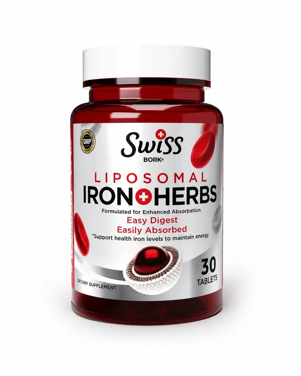 Swiss Liposomal Iron + Herbs — Изображение 1