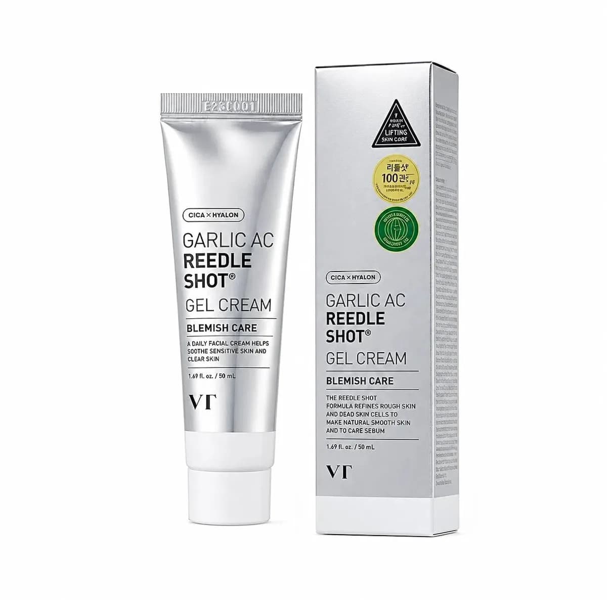 VT Cosmetics CICA x Hyalon Garlic AC Reedle Shot Gel Cream — Изображение 1
