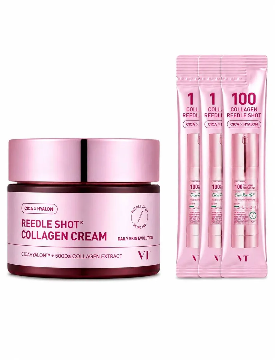 VT Cosmetics CICA x Hyalon Reedle Shot Collagen Cream — Изображение 1