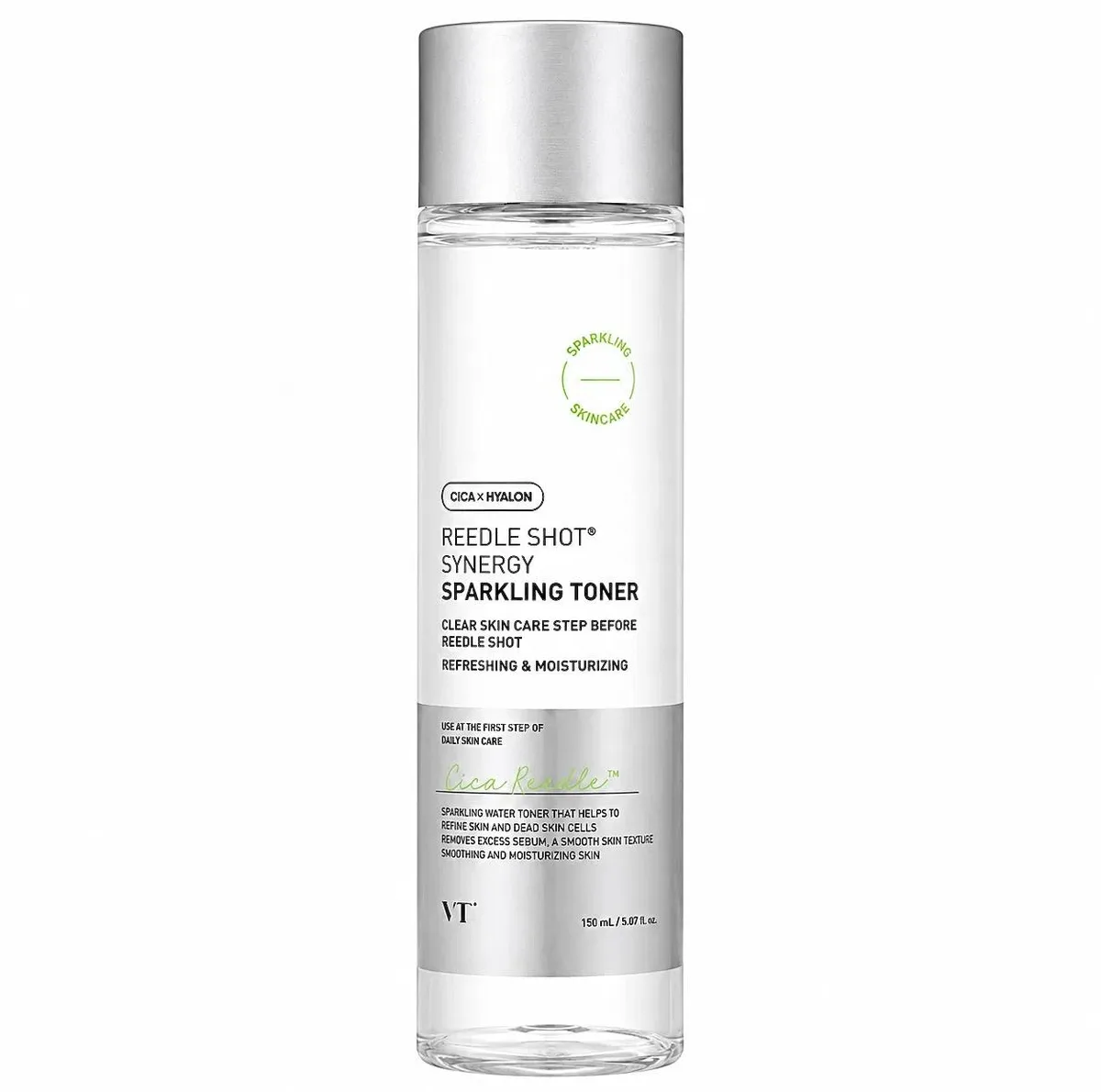 VT Cosmetics CICA x Hyalon Reedle Shot Synergy Sparkling Toner — Изображение 1