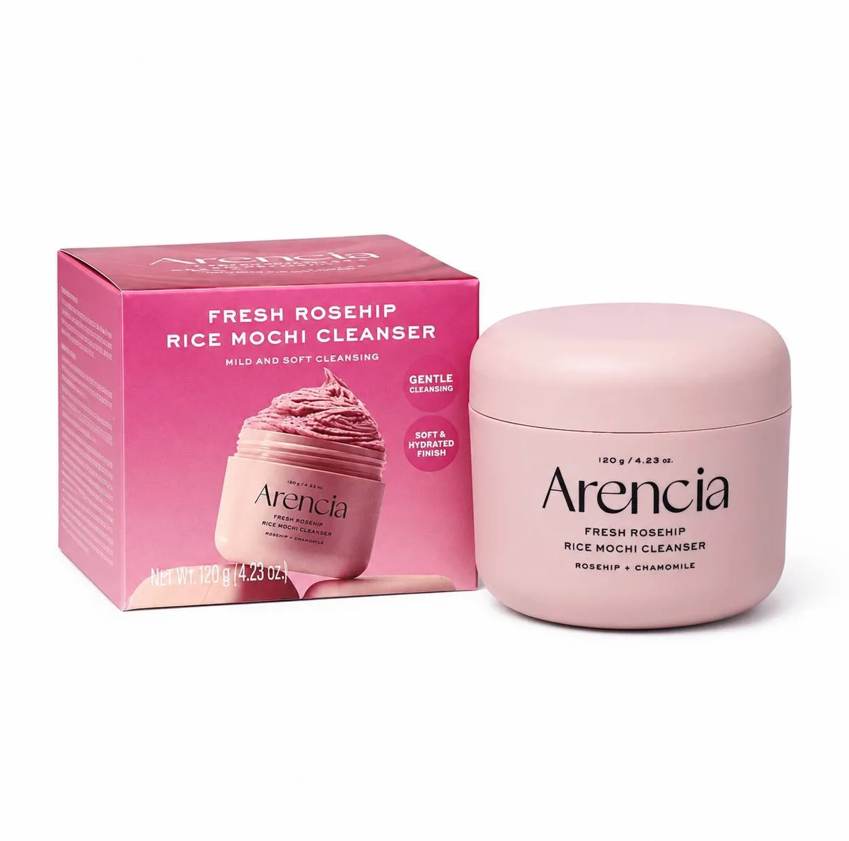Arencia Fresh Rosehip Rice Mochi Cleanser