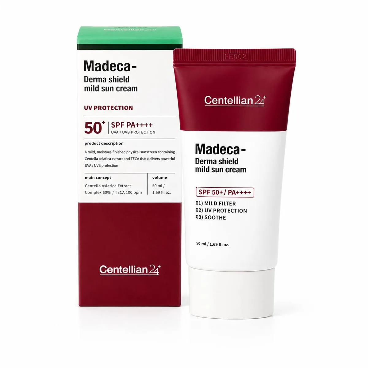 Centellian24 Madeca-Derma Shield Mild Sun Cream — Изображение 1