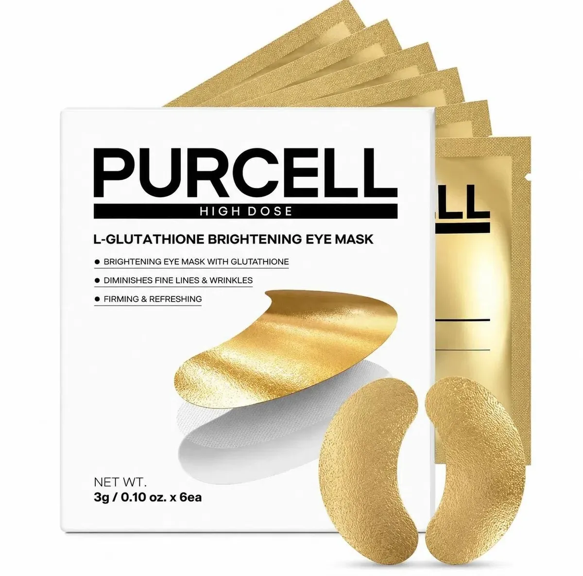PURCELL High Dose L-Glutathione Brightening Eye Mask