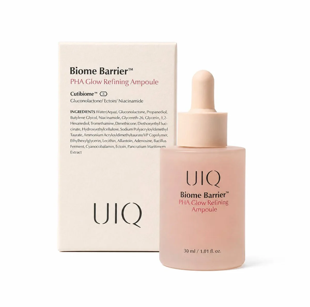 UIQ Biome Barrier PHA Glow Refining Ampoule — Изображение 1